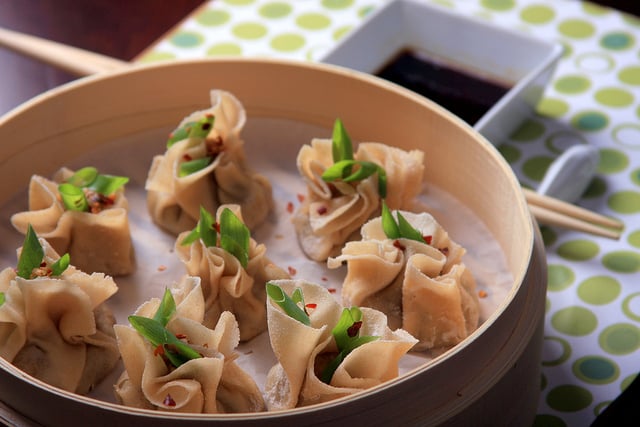 Lemongrass and Cilantro Shumai
