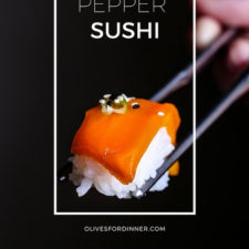 Bell Pepper Sushi