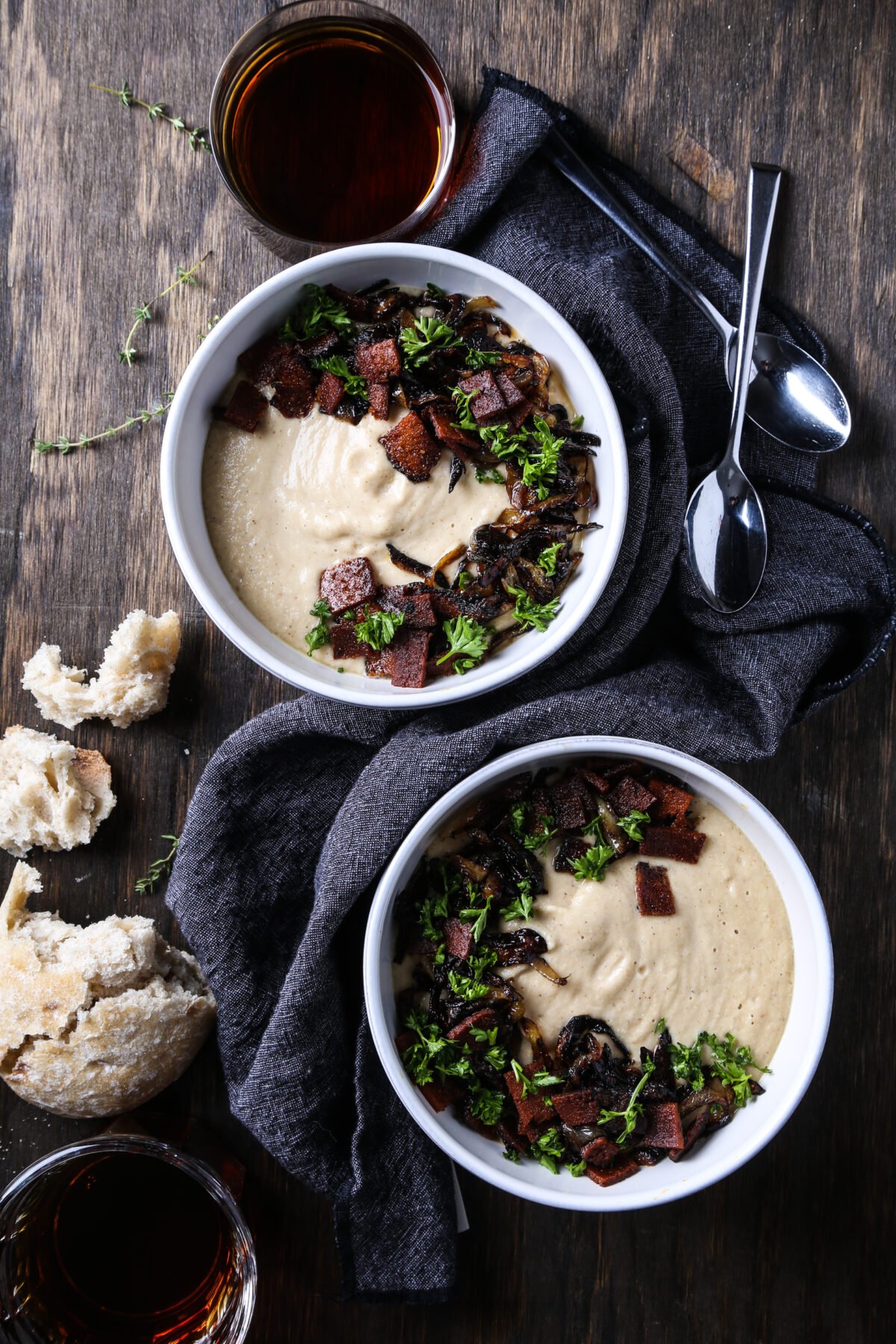 Creamy Roasted Parsnip Soup | Olives for Dinner